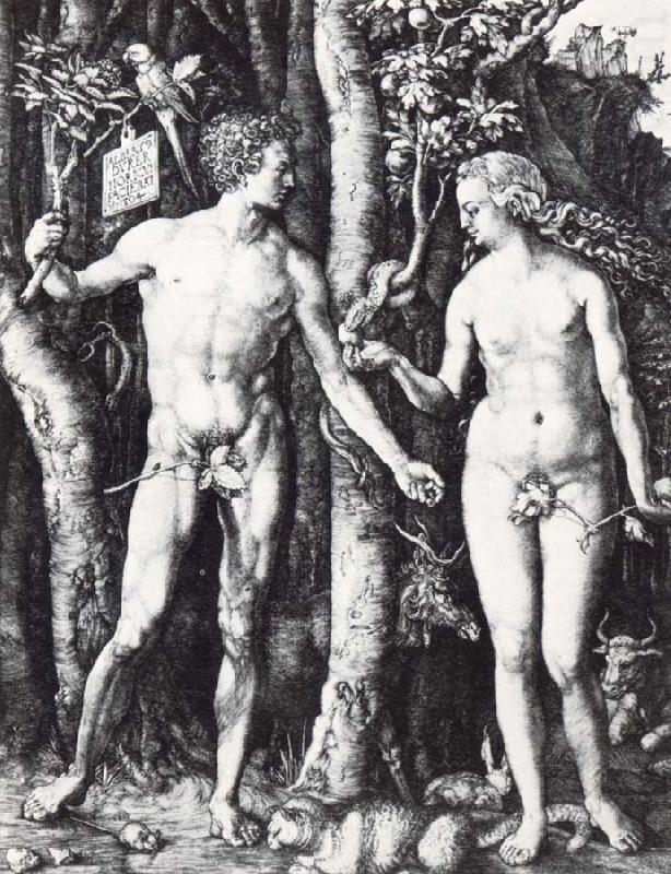 Adam and Eve, Albrecht Durer